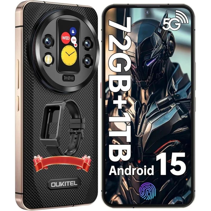 Imagen de Oukitel WP200 Pro 72 GB RAM: móvil resistente con pantalla AMOLED en OfertitasTOP