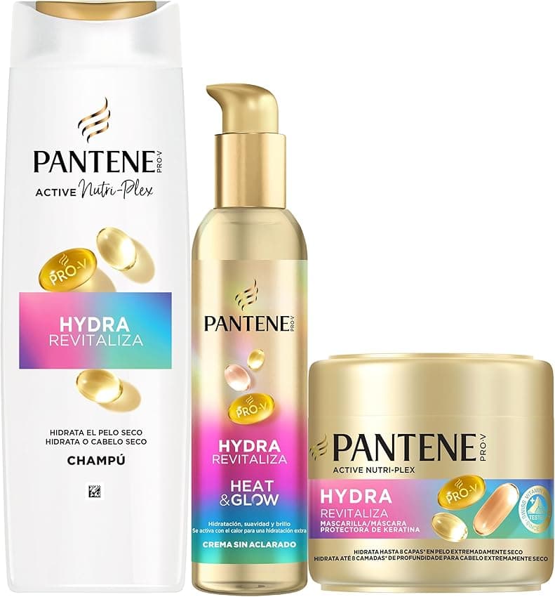 Imagen de Pantene Pro-V Hydra Revitaliza champú 325 ml + mascarilla 300 ml 🧴 en OfertitasTOP