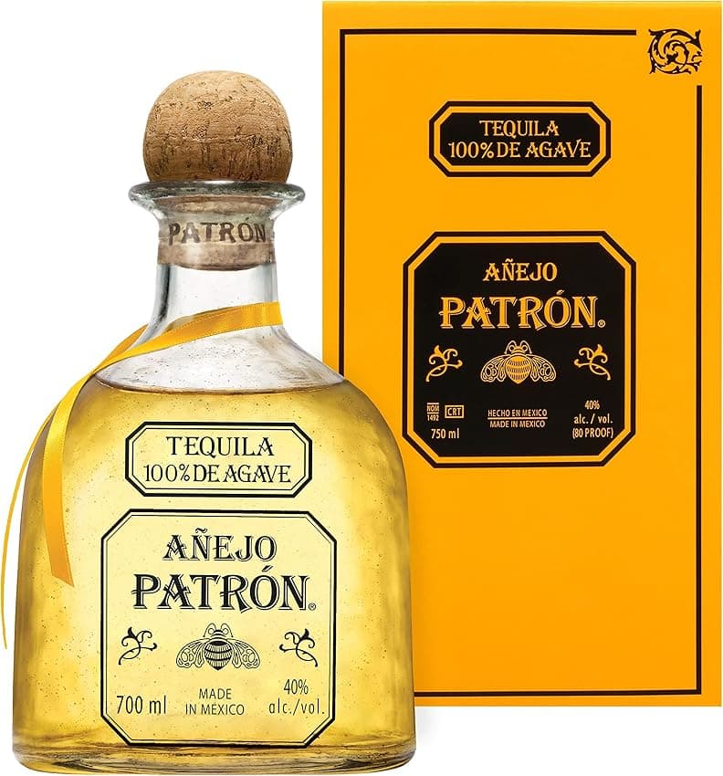 Imagen de PATRÓN Añejo Premium Tequila 70 cl 🥃 en OfertitasTOP
