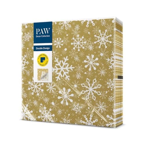 Imagen de PAW Servilletas Navidad 33 x 33 cm, 20 uds 🎁 en OfertitasTOP