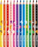Thumbnail 1 de Pelikan Combino 12 lápices triangulares para niños ✏️