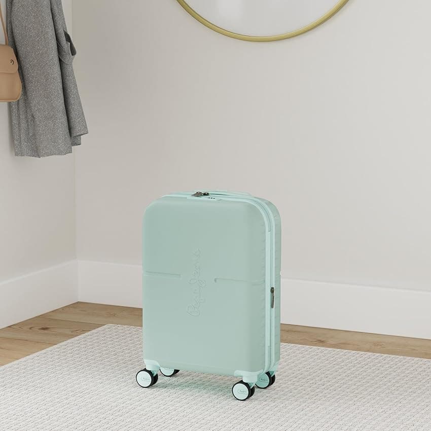 Imagen de Pepe Jeans Highlight Maleta Cabina Azul 💼 37L RÃgida en OfertitasTOP