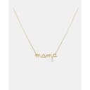 Thumbnail 1 de Persée Collar de Oro con Letras Mamá 🍼