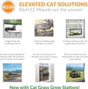 Thumbnail 6 de K&H Pet Products Hamaca para ventana de gato 35,5 × 60,96 cm