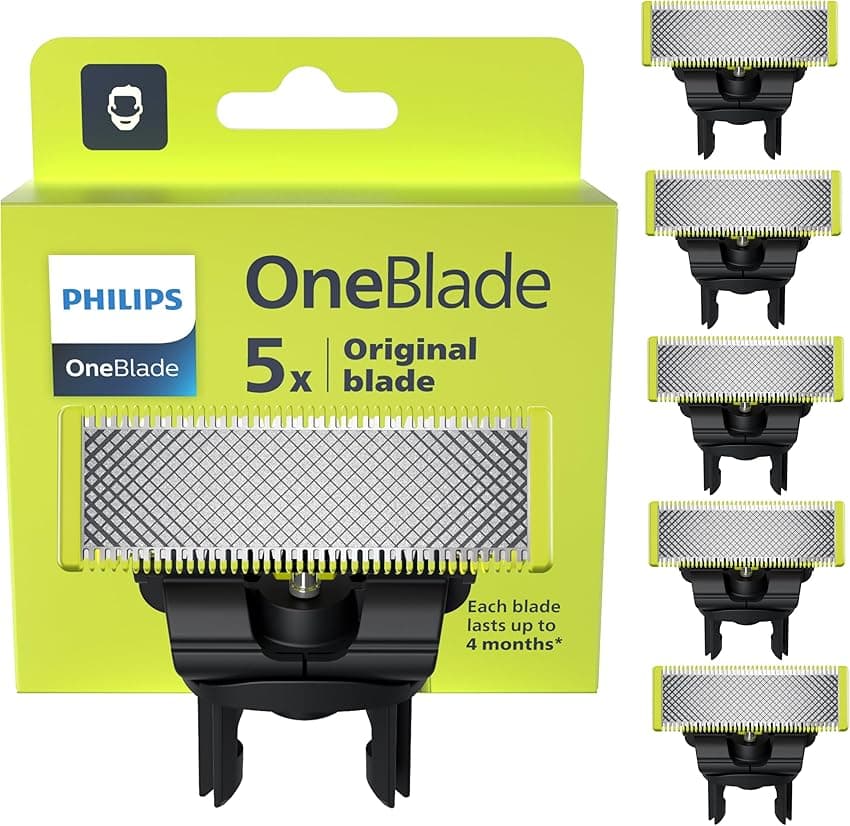 Imagen de Philips OneBlade QP250/50, Cuchillas de Repuesto Originales ✂️ en OfertitasTOP