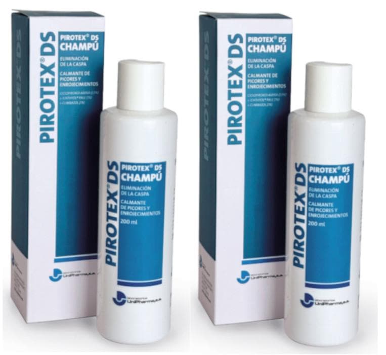 Imagen de Pirotex DS Champú 2x200 ml para eliminación de caspa en OfertitasTOP
