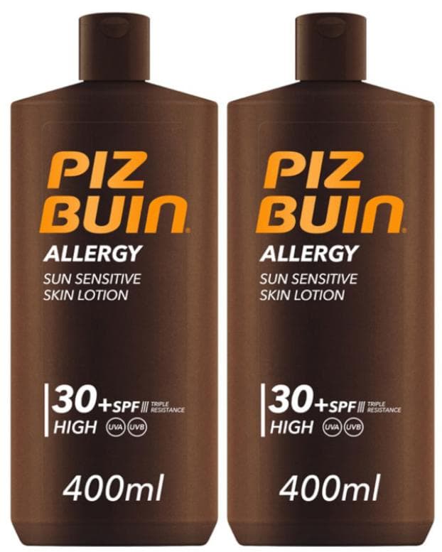 Imagen de Piz Buin Allergy Loción SPF30 2x400 ml - Protección Solar ☀️ en OfertitasTOP