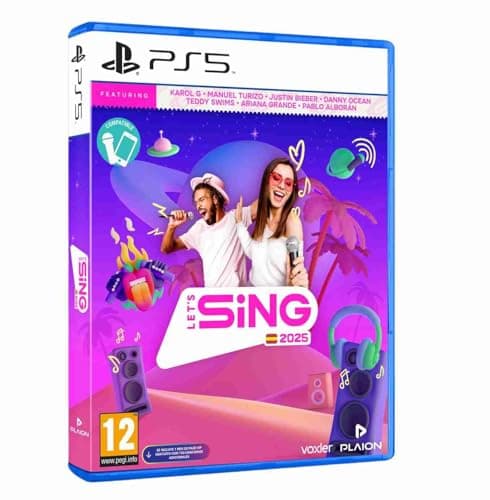 Imagen de Plaion Lets Sing 2025 S.V. karaoke para PS5 🎮 en OfertitasTOP