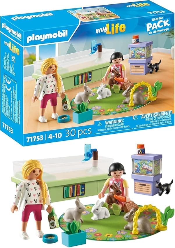 Imagen de PLAYMOBIL 71753 Familia con conejos para 4+ años 🧸 en OfertitasTOP