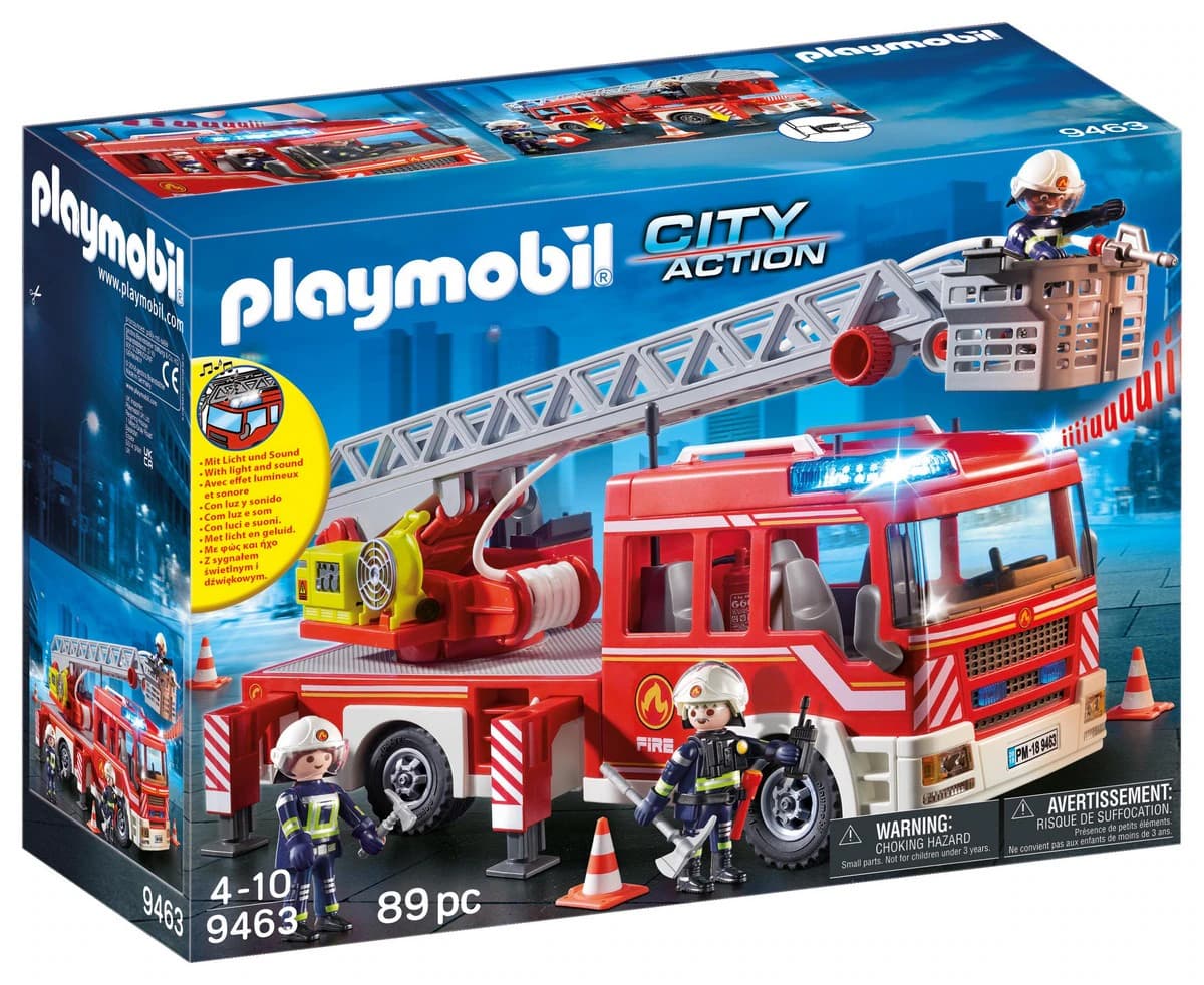 Imagen de Playmobil Camión de Bomberos juguete 39 x 13 cm 🚒 en OfertitasTOP