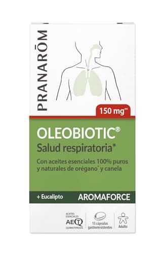 Imagen de PRANAROM Aromaforce Oleobiotic cápsulas 15 unidades para vías respiratorias en OfertitasTOP