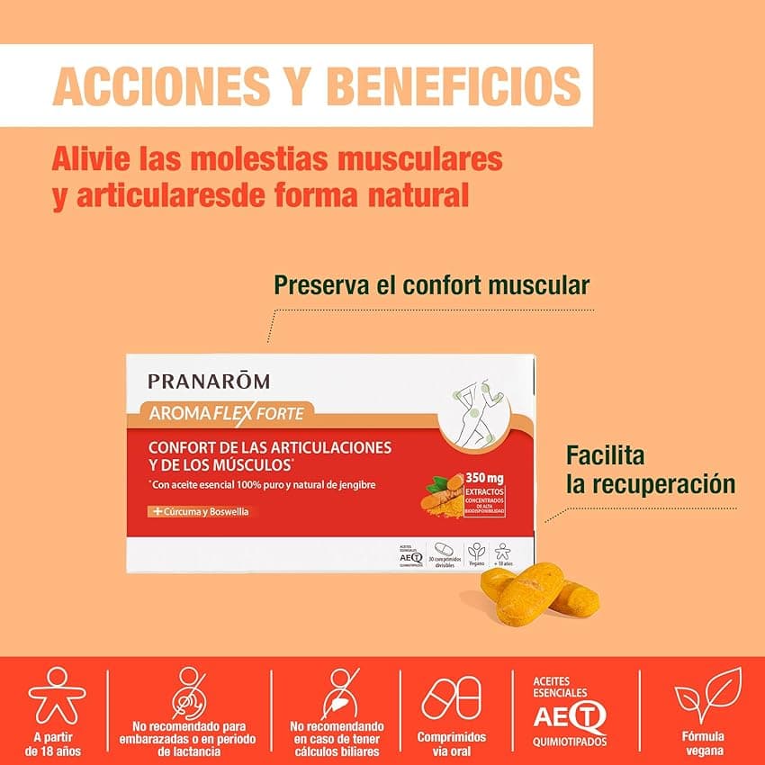 Imagen de PRANAROM Aromalgic Aromaflex Forte, movilidad 4 horas en OfertitasTOP