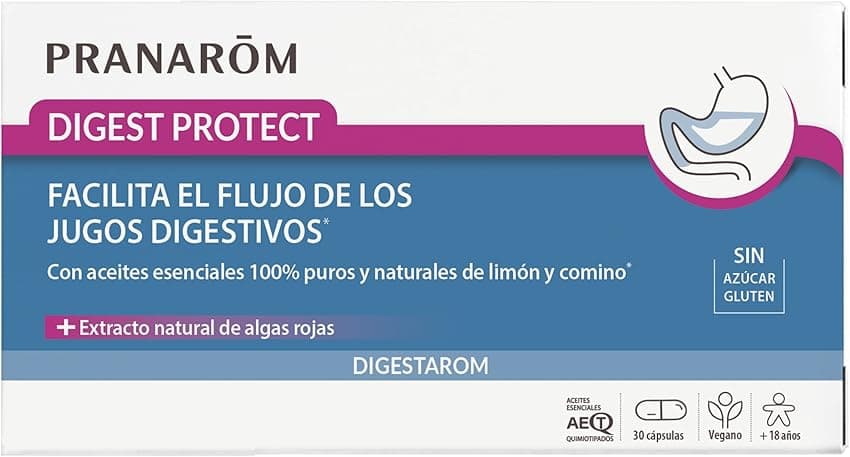 Imagen de PRANAROM Digestarom Digest Protect — 30 cápsulas para digestión en OfertitasTOP