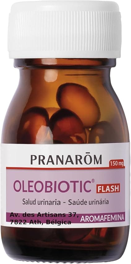 Imagen de PRANAROM Oleobiotic Aromafemina salud urinaria 15 cápsulas en OfertitasTOP