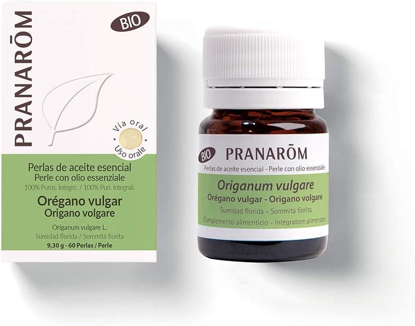 Imagen de PRANAROM Perlas Orégano AEQT 60 minicápsulas en OfertitasTOP