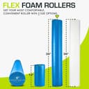 Thumbnail 1 de ProsourceFit Flex Foam Rollers para masaje y estabilidad 🧘