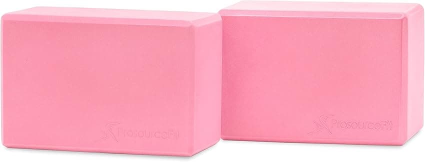 Imagen de ProsourceFit Foam Yoga Blocks 4"×6"×9" — Bloques yoga (2 unidades) 🧘♀️ en OfertitasTOP