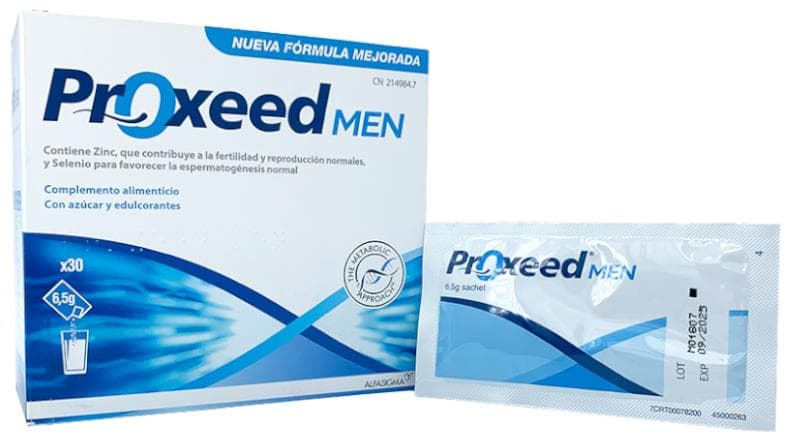 Imagen de Proxeed Men - Suplemento Masculino, 30 Sobres 🍵 en OfertitasTOP