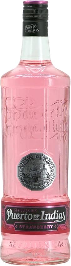 Imagen de Puerto de Indias Ginebra de Fresa Premium 1L 🍓 en OfertitasTOP