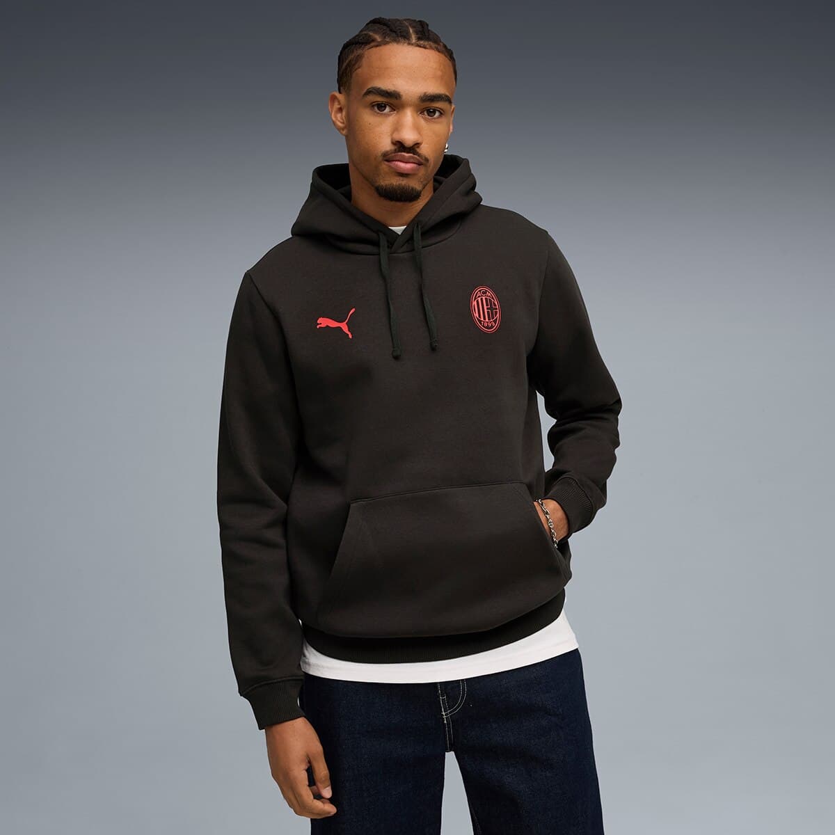 Imagen de Puma ACM FtblESS Hoodie Sudadera de hombre 👕 en OfertitasTOP