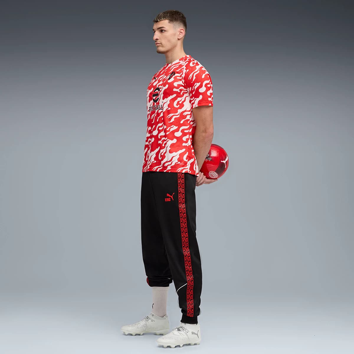 Imagen de Puma ACM Warm Up Jersey, camiseta de fútbol para hombre ⚽ en OfertitasTOP