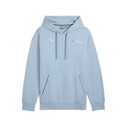 Imagen de PUMA BMW MMS ESS+ Hoodie Fleece Sudadera azul para hombre 👕 en OfertitasTOP
