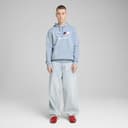 Thumbnail 2 de PUMA BMW MMS ESS+ Hoodie Fleece sudadera con capucha Blue Wash 👕