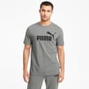 Thumbnail 2 de Puma Ess Logo Tee 3XL Camiseta deporte Medium Gray Heather