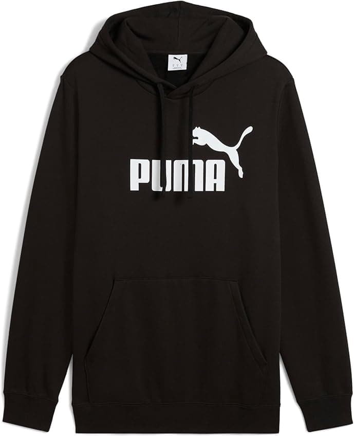 Imagen de PUMA ESS No. 1 Hoodie sudadera hombre negra en OfertitasTOP