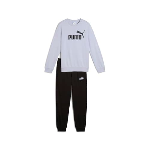 Imagen de PUMA ESS No.1 Logo Crew Sweat Suit Traje de punto niños 👕 en OfertitasTOP