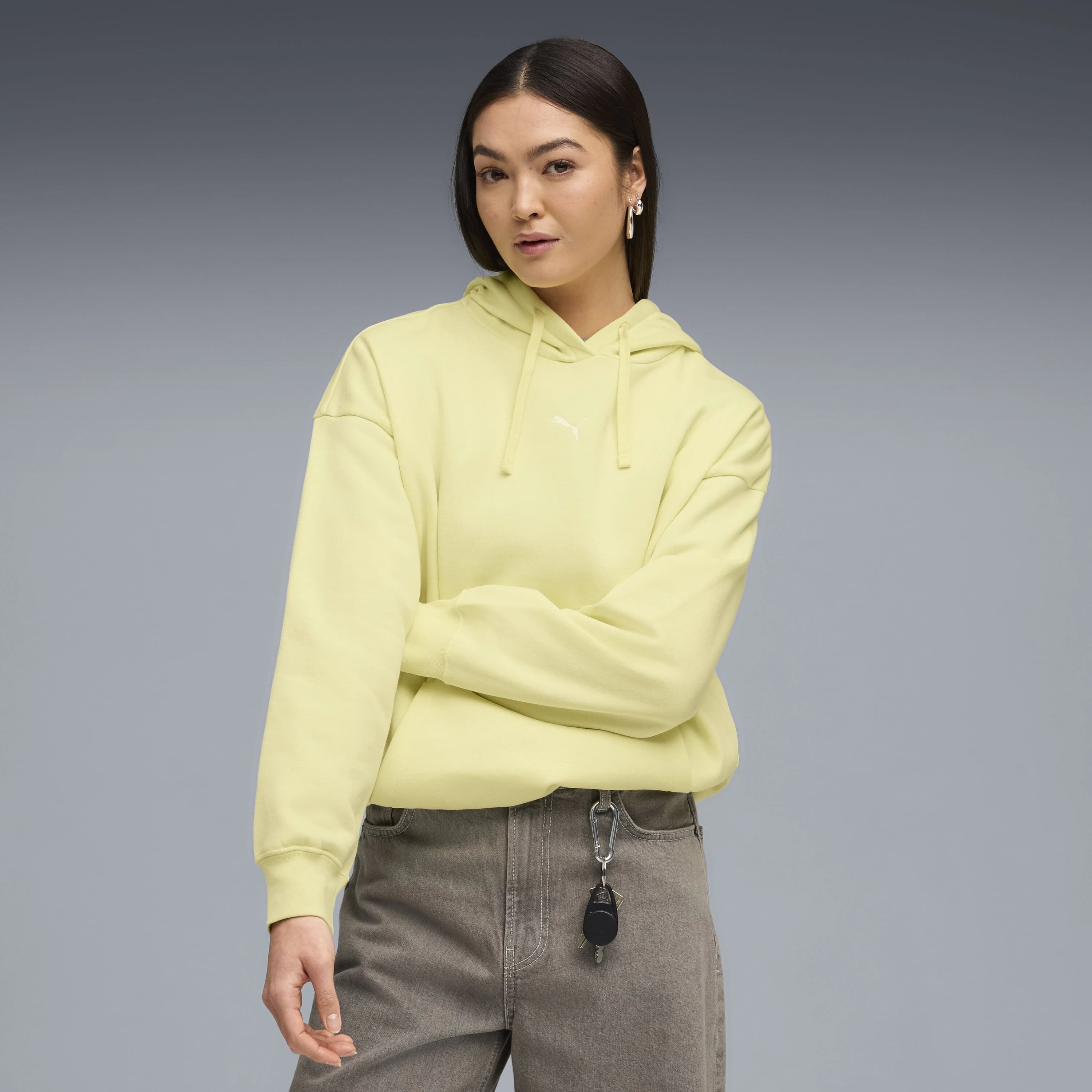 Imagen de Puma ESS Oversized FL Sudadera de mujer 👕 en OfertitasTOP