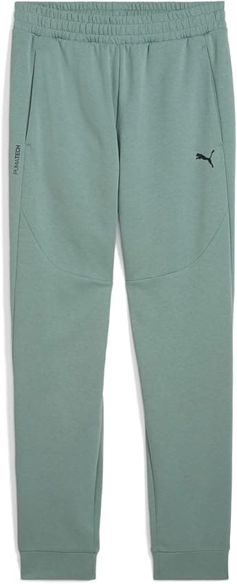 Imagen de PUMA PUMATECH Pants DK cl pantalón hombre Green Moon 👖 en OfertitasTOP