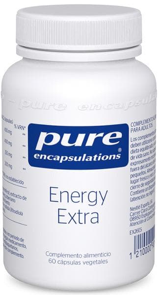 Imagen de Pure Encapsulations Energy Extra 60 cápsulas 🌿 en OfertitasTOP