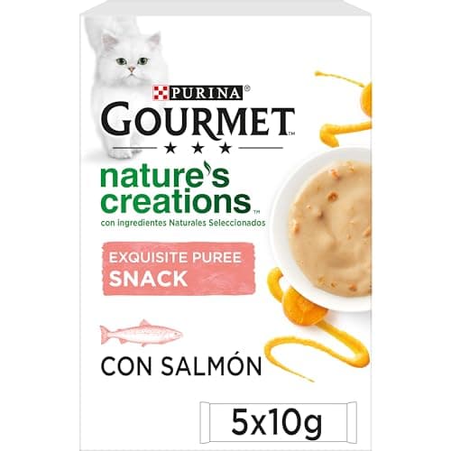 Imagen de Purina Gourmet Nature's Creations Puree premio para gato 55 sobres 🐱 en OfertitasTOP