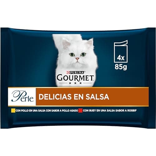 Imagen de Purina Gourmet Perle, comida húmeda 48 sobres 🐱 en OfertitasTOP