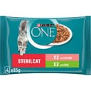 Thumbnail principal de PURINA ONE Sterilcat Comida húmeda para gato esterilizado, 48 sobres 🐱