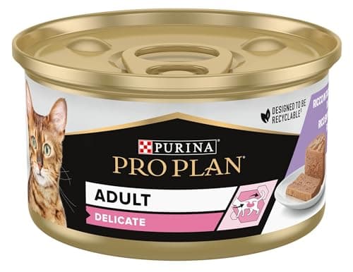 Imagen de Purina Pro Plan Comida Húmeda Delicate Pavo 24 latas 🐱 en OfertitasTOP
