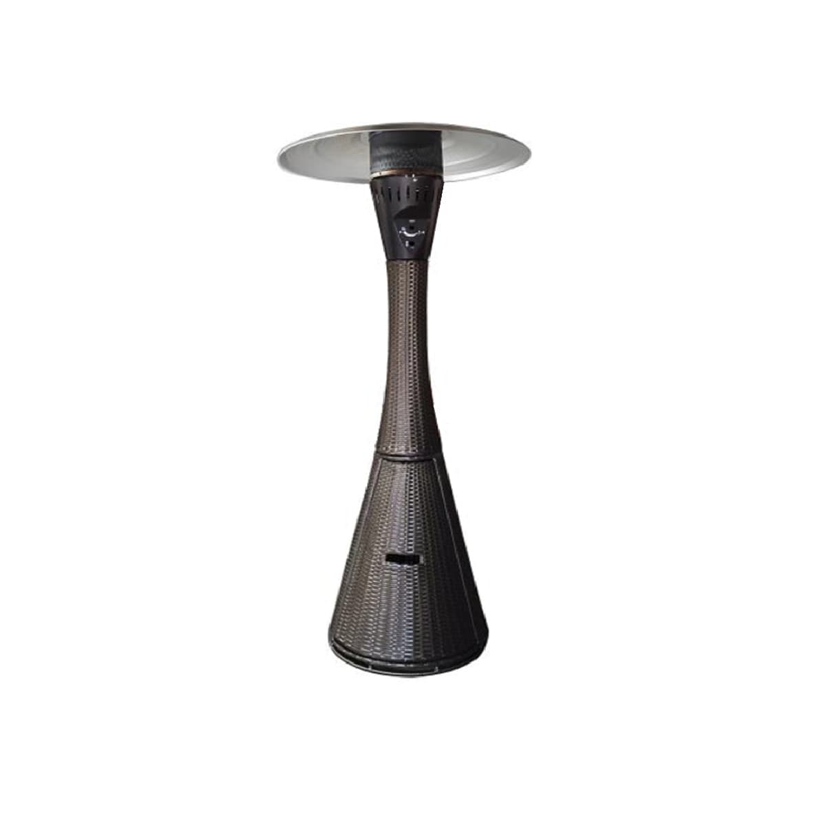 Imagen de QLIMA Estufa gas exterior acabado ratán 🌡️ en OfertitasTOP