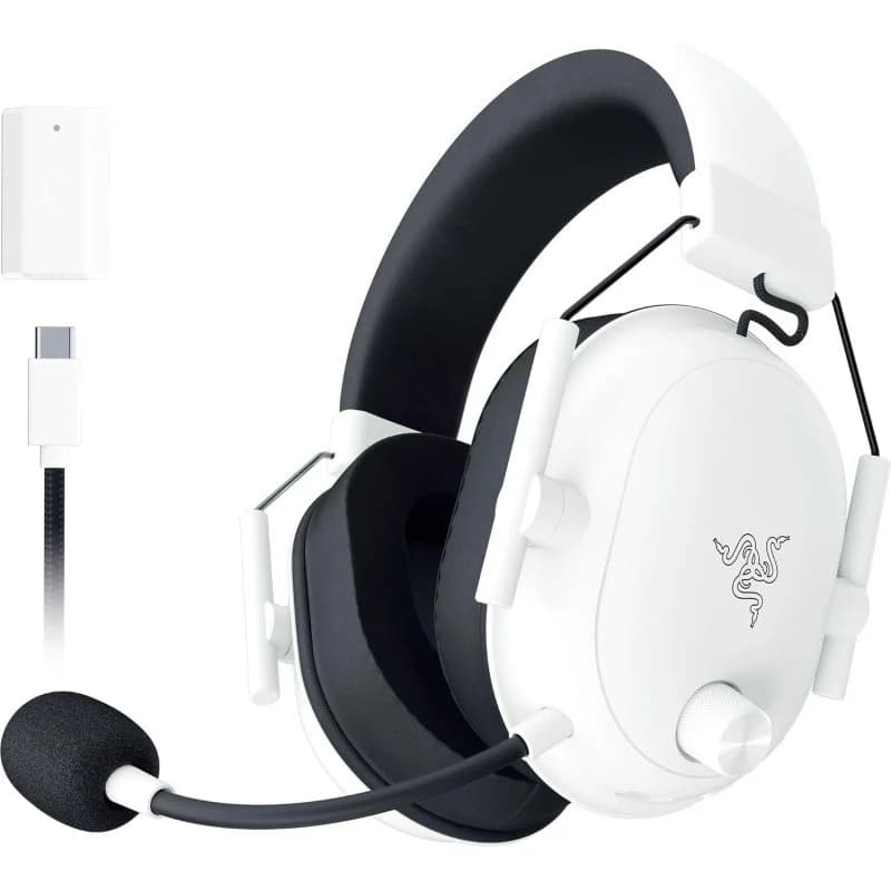 Imagen de Razer BlackShark V2 HyperSpeed Auriculares inalámbricos blancos en OfertitasTOP