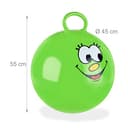 Thumbnail 3 de Relaxdays Balón Hinchable Infantil Saltarín 🏀 Verde 45cm