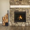 Thumbnail 1 de Relaxdays Carro Leña 100×41×42,5 cm, 60 kg 🪵