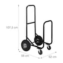 Thumbnail 3 de Relaxdays Carro leña 60 kg 107,5×52×58 cm 🚚