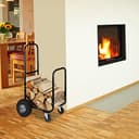 Thumbnail 4 de Relaxdays Carro leña 60 kg 107,5×52×58 cm 🚚