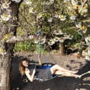 Thumbnail 4 de relaxdays Columpio Nido ajustable ø 80 cm, hasta 100 kg 🪂