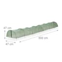 Thumbnail 3 de Relaxdays Invernadero Túnel 500 cm para huerto 🌱