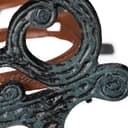 Thumbnail 5 de Relaxdays Soporte para 3 macetas Ø 9 cm, hierro y madera 🌿