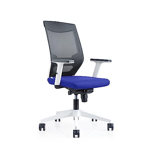 Imagen de Rocada Silla Oficina ergonómica azul, regulable 🪑 en OfertitasTOP