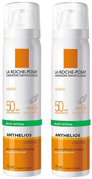 Imagen de La Roche-Posay Anthelios Bruma Invisible Facial SPF50+ 2x75 ml en OfertitasTOP