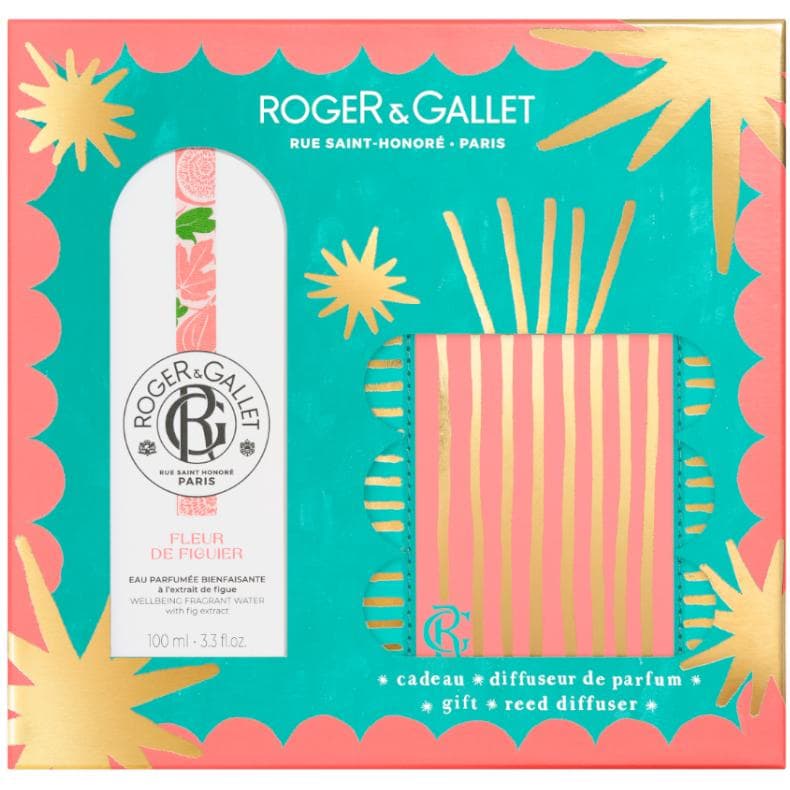 Imagen de Roger&Gallet Fleur de Figuier 100 ml — Agua perfumada y difusor 🧴 en OfertitasTOP