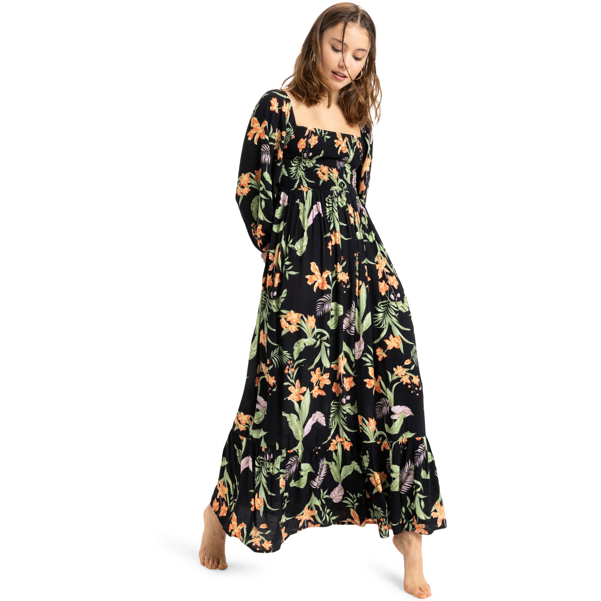 Imagen de Roxy Black Sands Maxivestido de Mujer 🌊 en OfertitasTOP